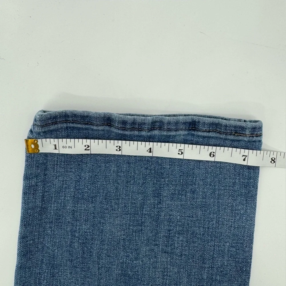 Levi’s 505 Straight Leg Jeans Women’s Size 8 | W29 L30 | Mid Rise Blue Denim - Picture 5 of 8
